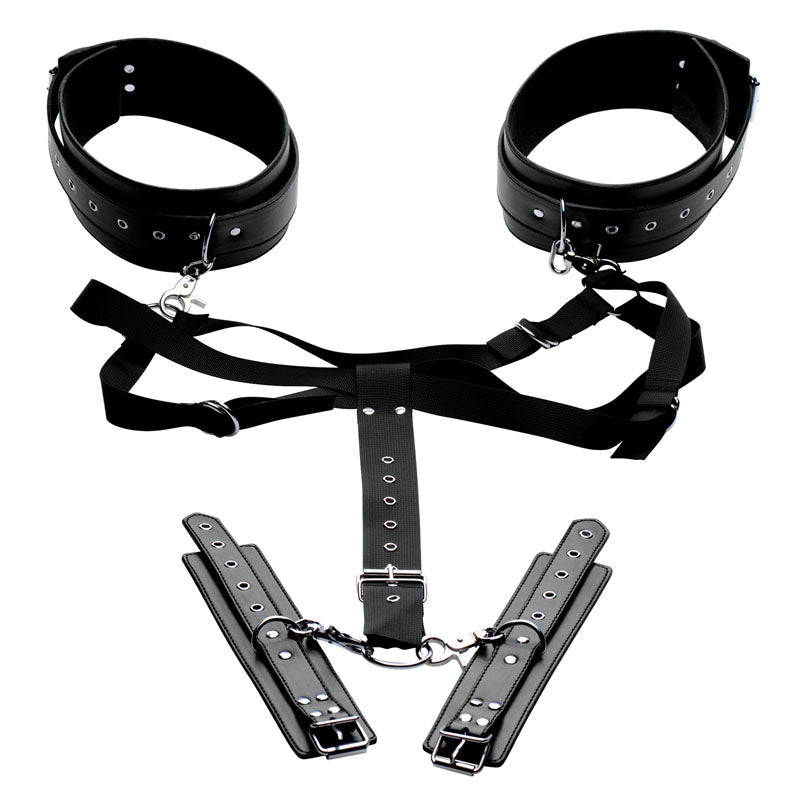 Master Series Acquire Thigh Harness & Wrist Cuffs