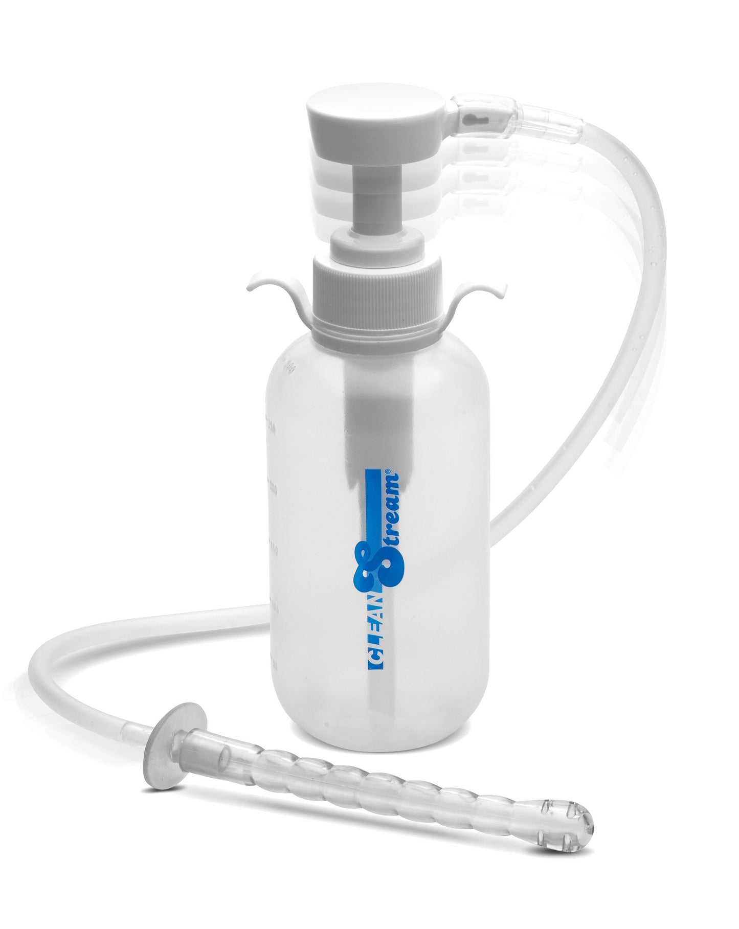 CleanStream Pump Action Enema 300ml Bottle with Nozzle