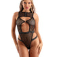 Fantasy Lingerie VIBES BARBED WIRE Net Bodysuit - Size S/M or M/L