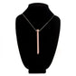 Charmed 7X Vibrating Necklace Rose Gold 11cm USB Rechargeable Vibrating Necklace