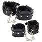 Master Series Hook Up 10 Piece Plush Bondage Set - 10 Piece Set