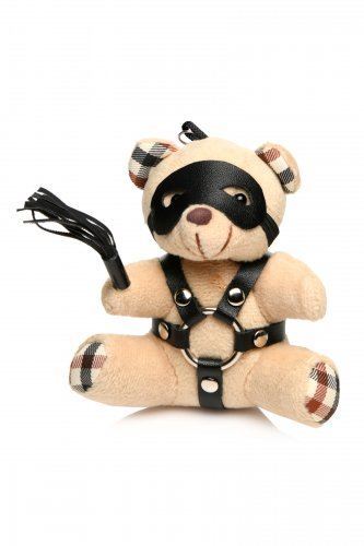 Master Series BDSM/Hooded/Gagged/Bondage Teddy Bear Keychain Adult Gift - VARIOUS