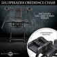 Master Series Leg Spreader Obedience Chair - Bondage Furniture