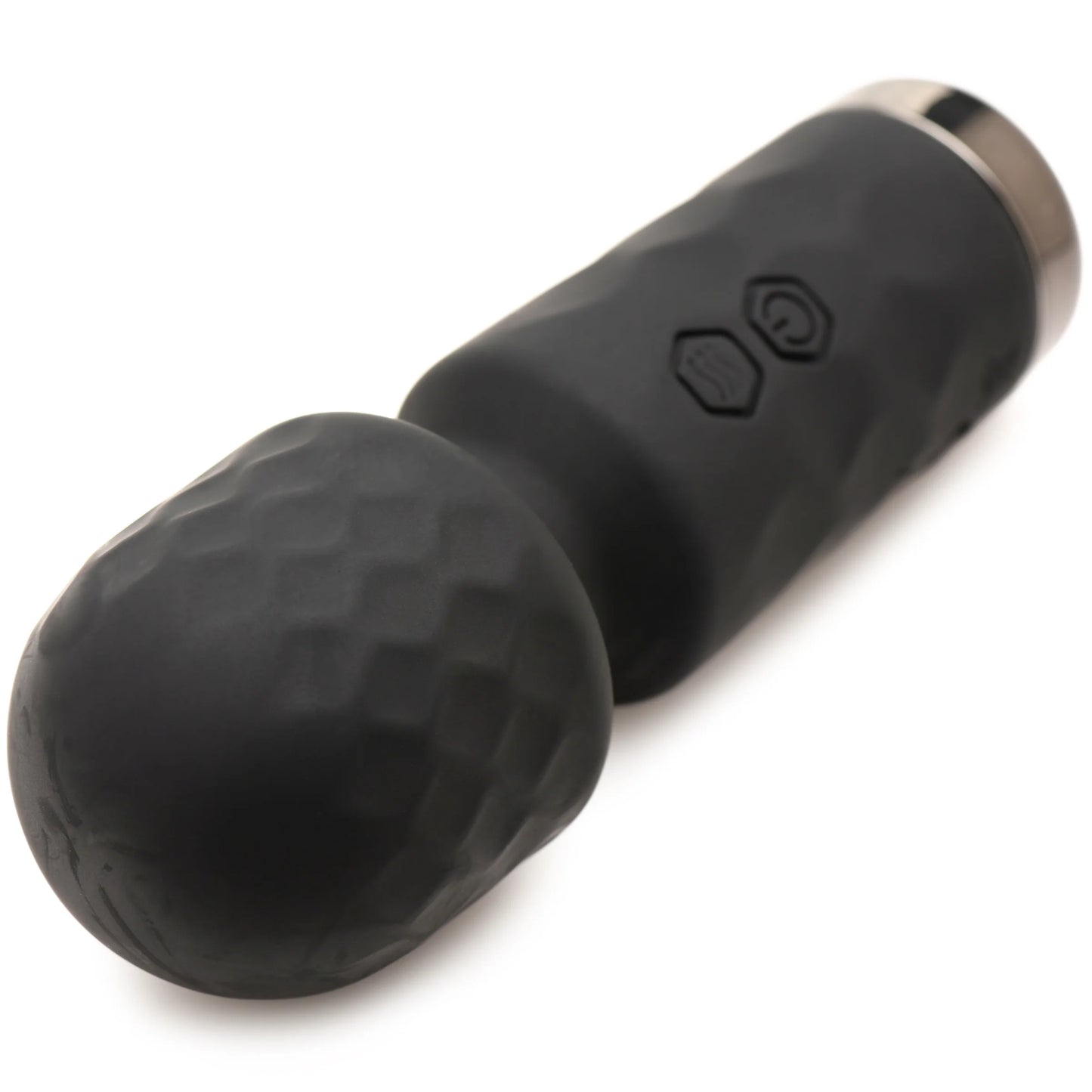 XR Brands | BANG! 10X Mini Silicone Wand Vibrator - Black