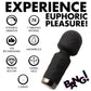 XR Brands | BANG! 10X Mini Silicone Wand Vibrator - Black