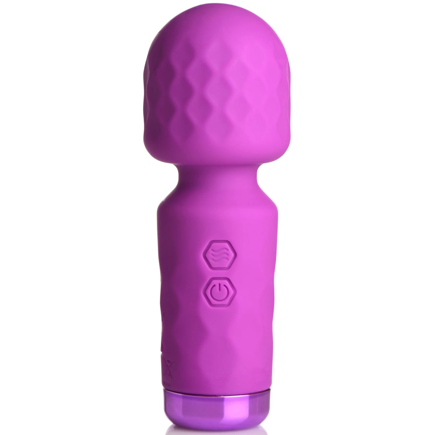 XR Brands | BANG! 10X Mini Silicone Wand Vibrator - Purple