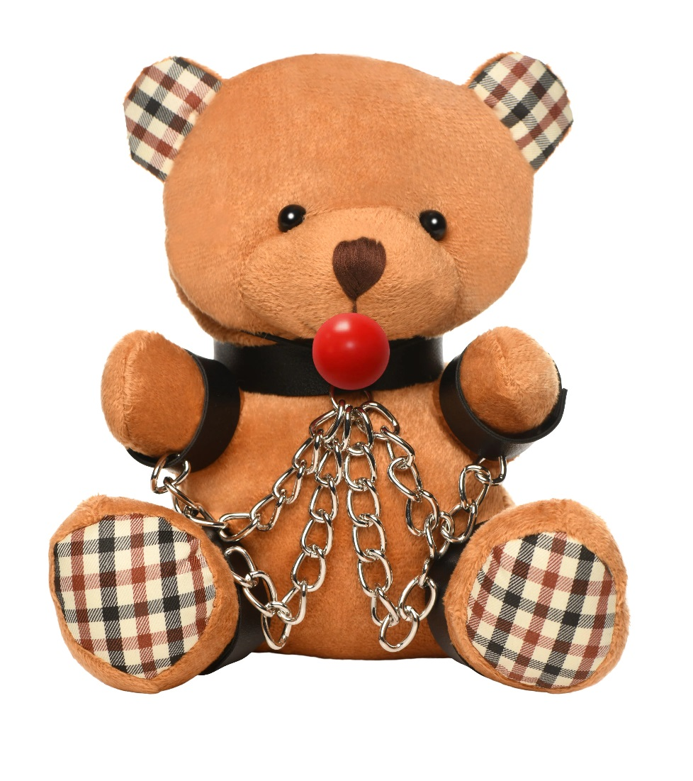 Master Series Gagged Bondage Bear (Big Enough To Cuddle!)