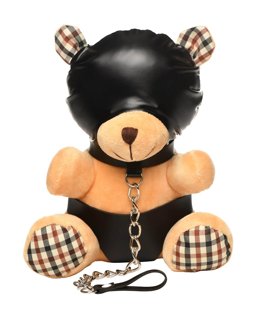 Master Series Hooded Bondage Bear (Big Enough To Cuddle!)