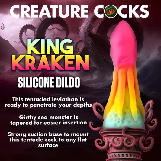 Creature Cocks King Kraken Silicone Dildo