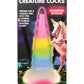 Creature Cocks Uni-Glow - Glow in Dark Rainbow 19.5cm Unicorn Fantasy Dildo