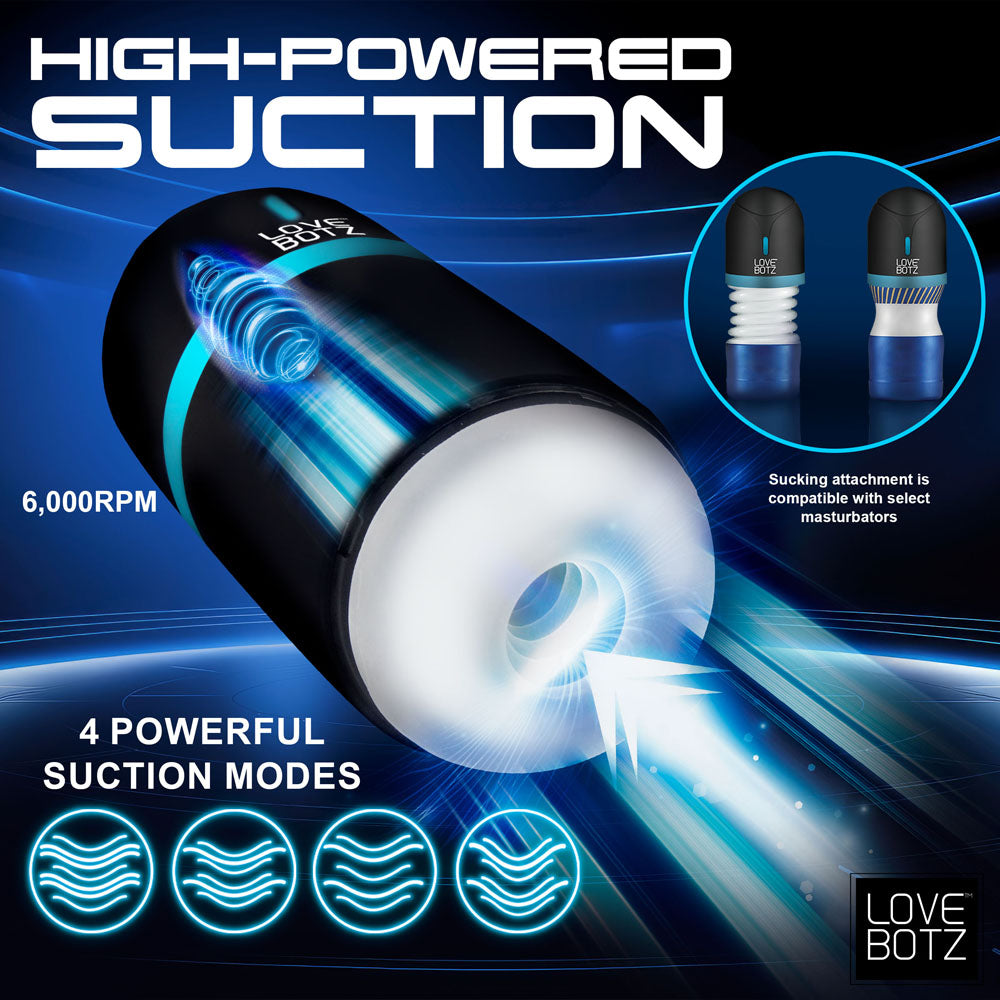 LoveBotz The Milker Mega-Pod USB Rechargeable Male Masturbator