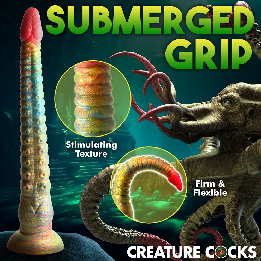 Creature Cocks Tenta-Dick - Multi-Coloured 32cm Tentacle Fantasy Dildo