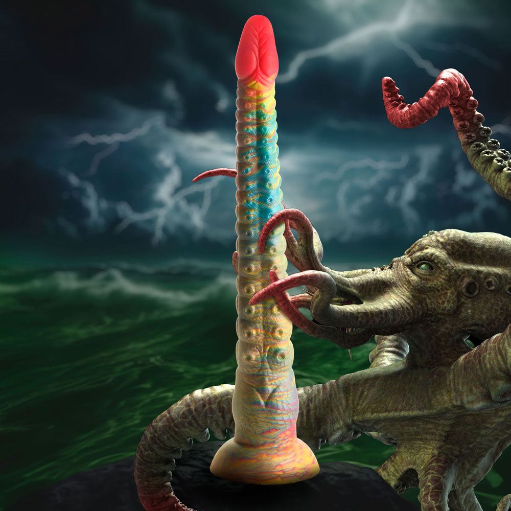 Creature Cocks Tenta-Dick - Multi-Coloured 32cm Tentacle Fantasy Dildo