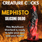 Creature Cocks Mephisto - Red/Black 18.5cm Fantasy Dildo