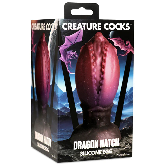 Creature Cocks Dragon Hatch Silicone Egg Large Dildo