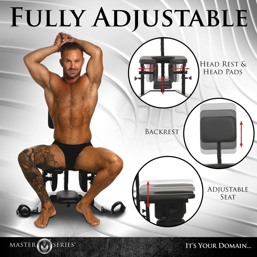 Master Series Pleasure Throne - Oral Sex Chair