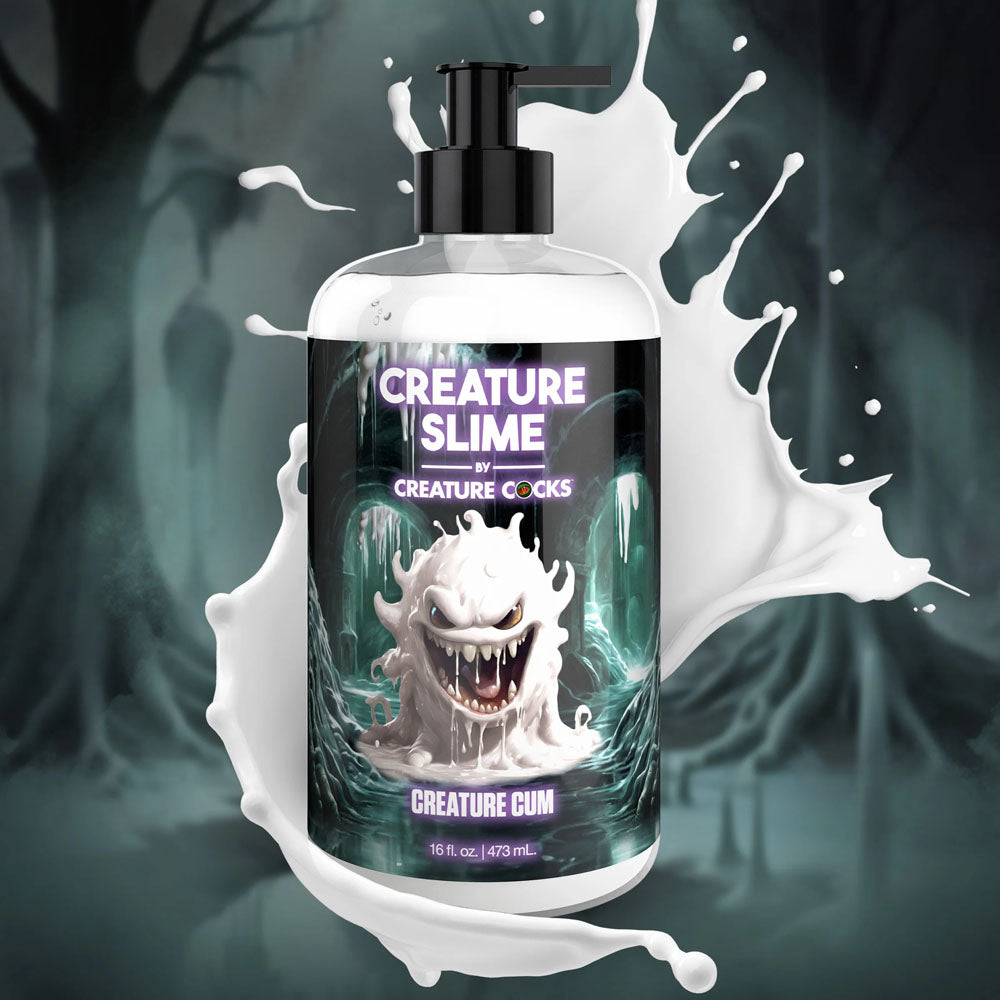 Creature Slime by Creature Cocks - Creature Cum Lubricant Pump Bottle 473ml