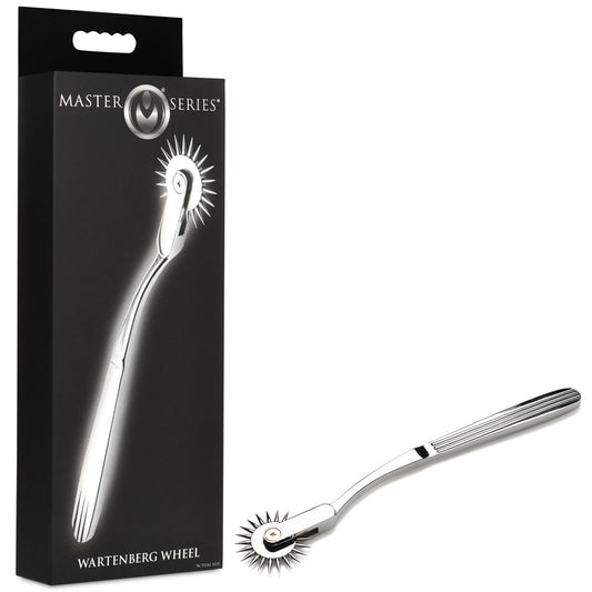 Master Series Silver Sensation - Metal Wartenberg Wheel