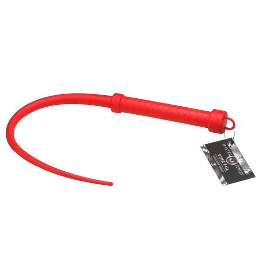 Master Series Viper Tail - Red Silicone Whip