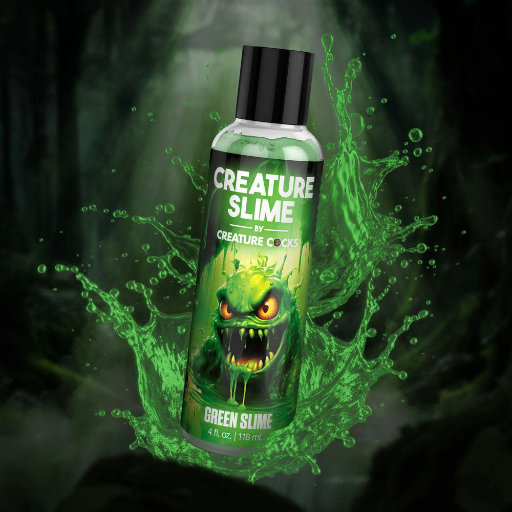 Creature Slime by Creature Cocks - Green Slime Green Water Based Lubricant 118ml