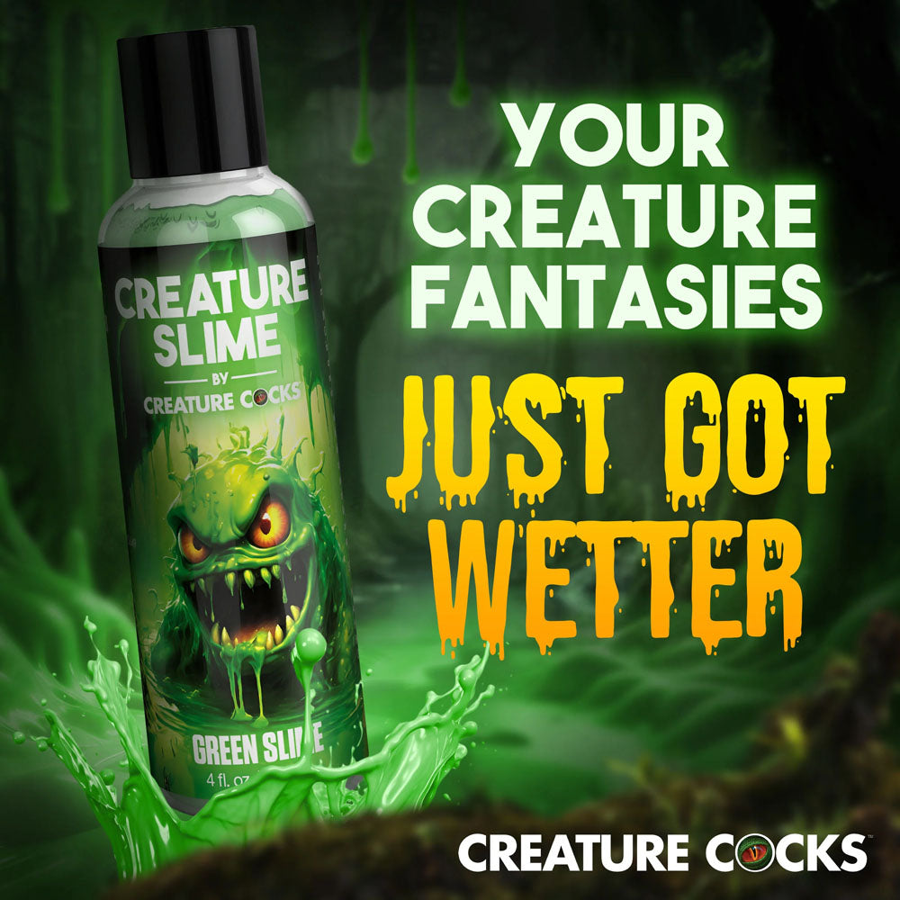 Creature Slime by Creature Cocks - Green Slime Green Water Based Lubricant 118ml