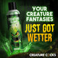 Creature Slime by Creature Cocks - Green Slime Green Water Based Lubricant 237ml