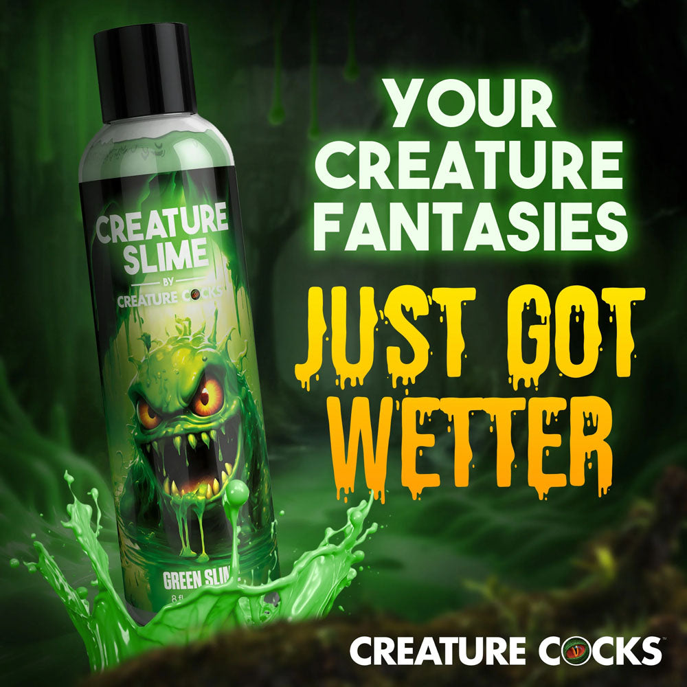 Creature Slime by Creature Cocks - Green Slime Green Water Based Lubricant 237ml