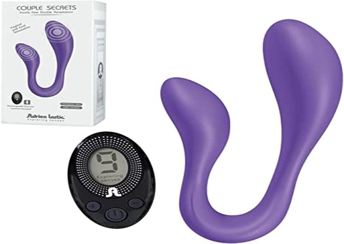 Adrien Lastic Couple Secrets II - Double Vibrator with Remote Control + App