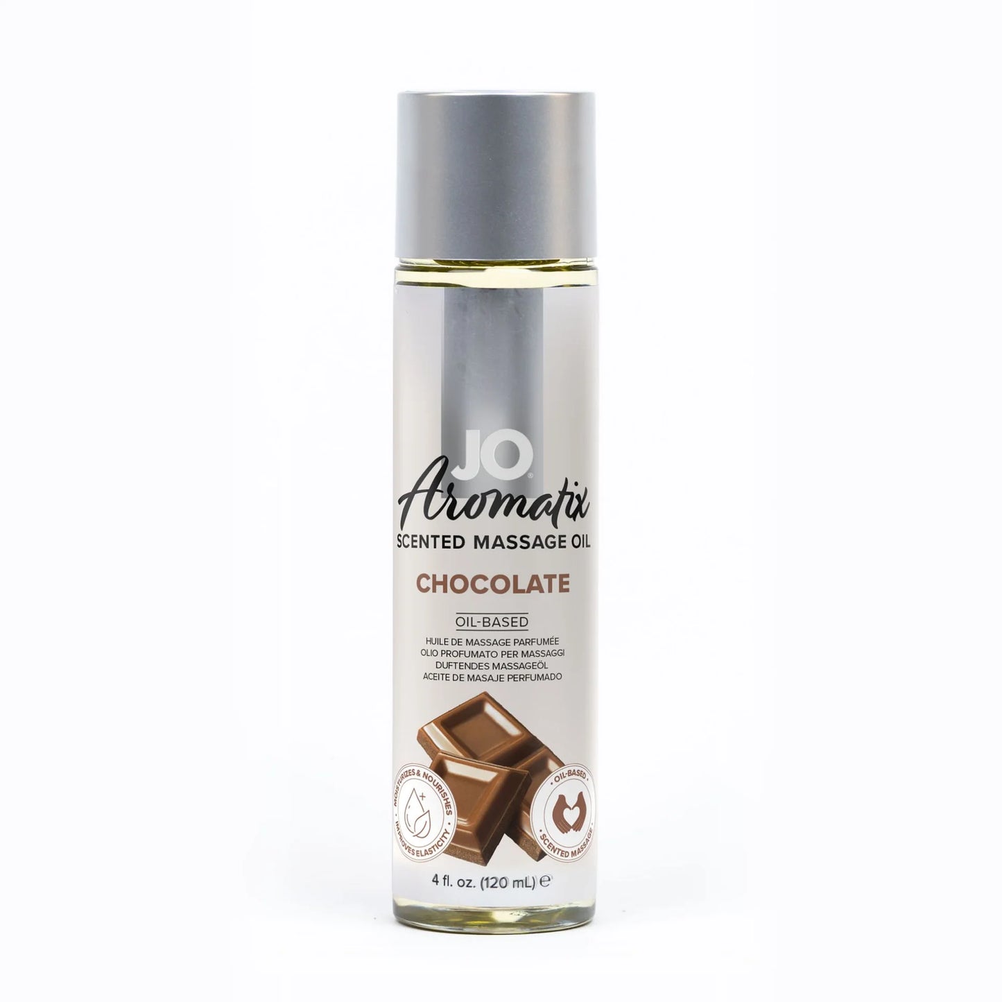 JO Aromatix Chocolate Scented Massage Oil 4oz/120ml