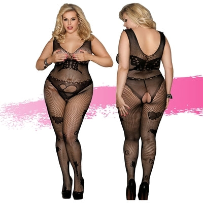 Ashella Lingerie Mikayla Bodystocking Size Queen