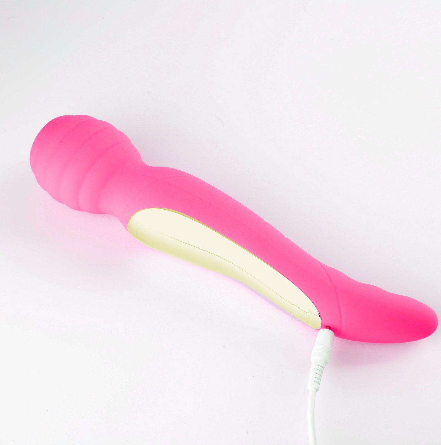 Maia Toys | Maia Zoe Pink 21.6cm USB Rechargeable Dual Vibrating Massage Wand