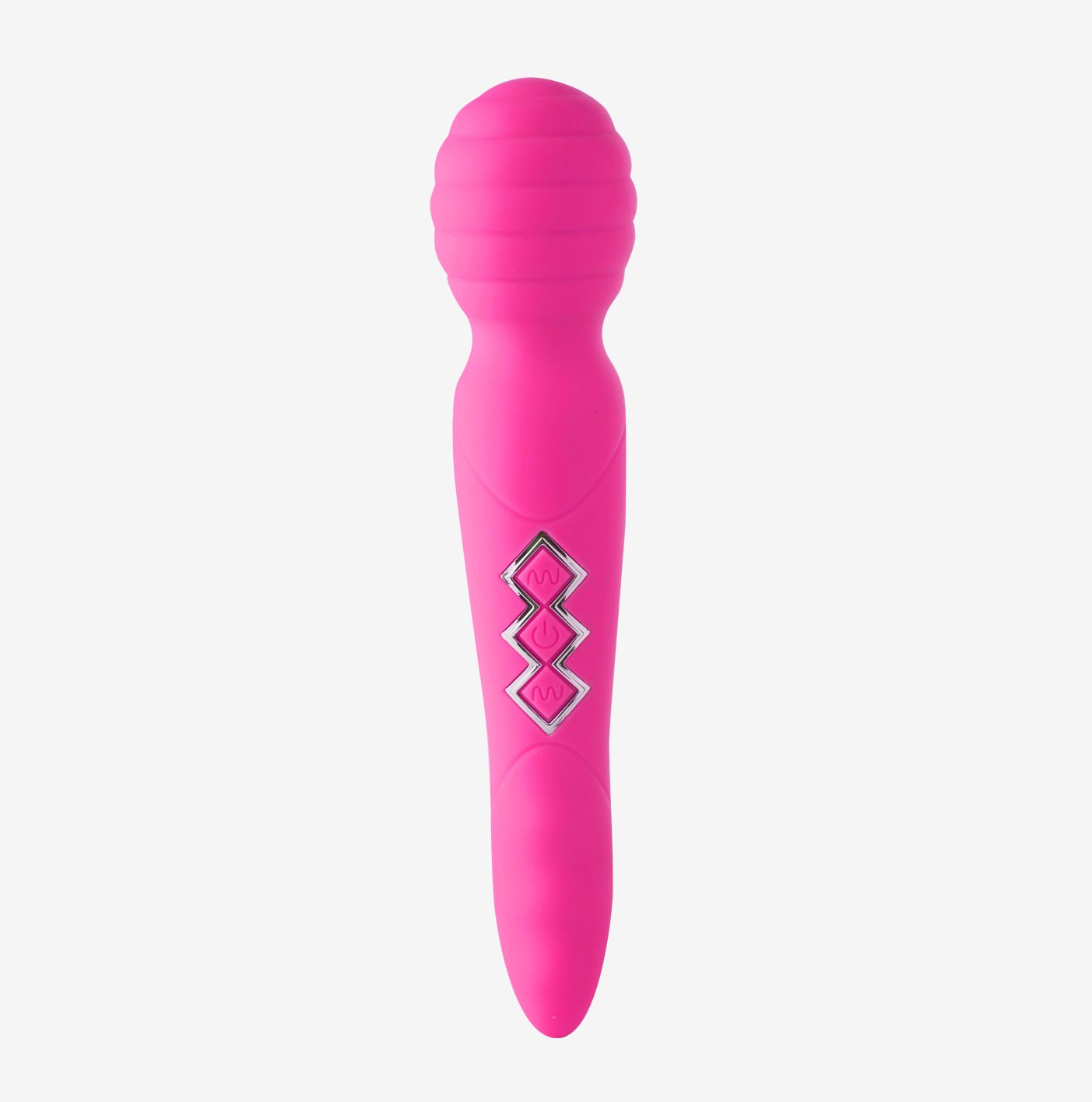 Maia Toys | Maia Zoe Pink 21.6cm USB Rechargeable Dual Vibrating Massage Wand