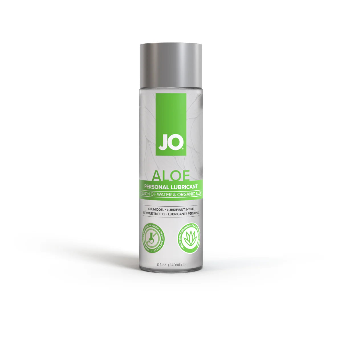 JO Aloe Organic Water Based Lubricant 8oz/240ml