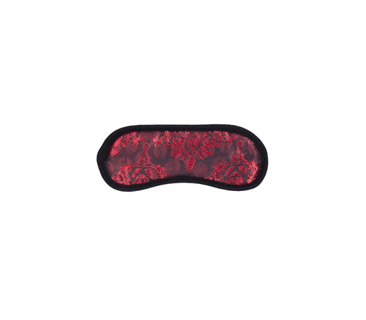 Love In Leather Jacquard Satin Blindfold B-BLI20