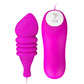 Baile Pleasure Shell Bullet Vibe Dark Purple w Remote