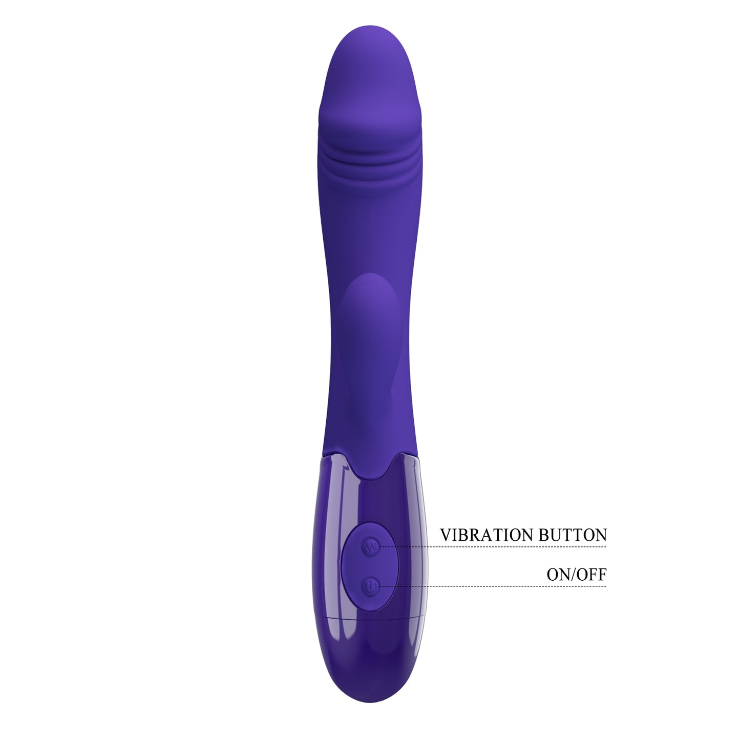 Pretty Love Snappy Youth Rabbit Vibrator Purple