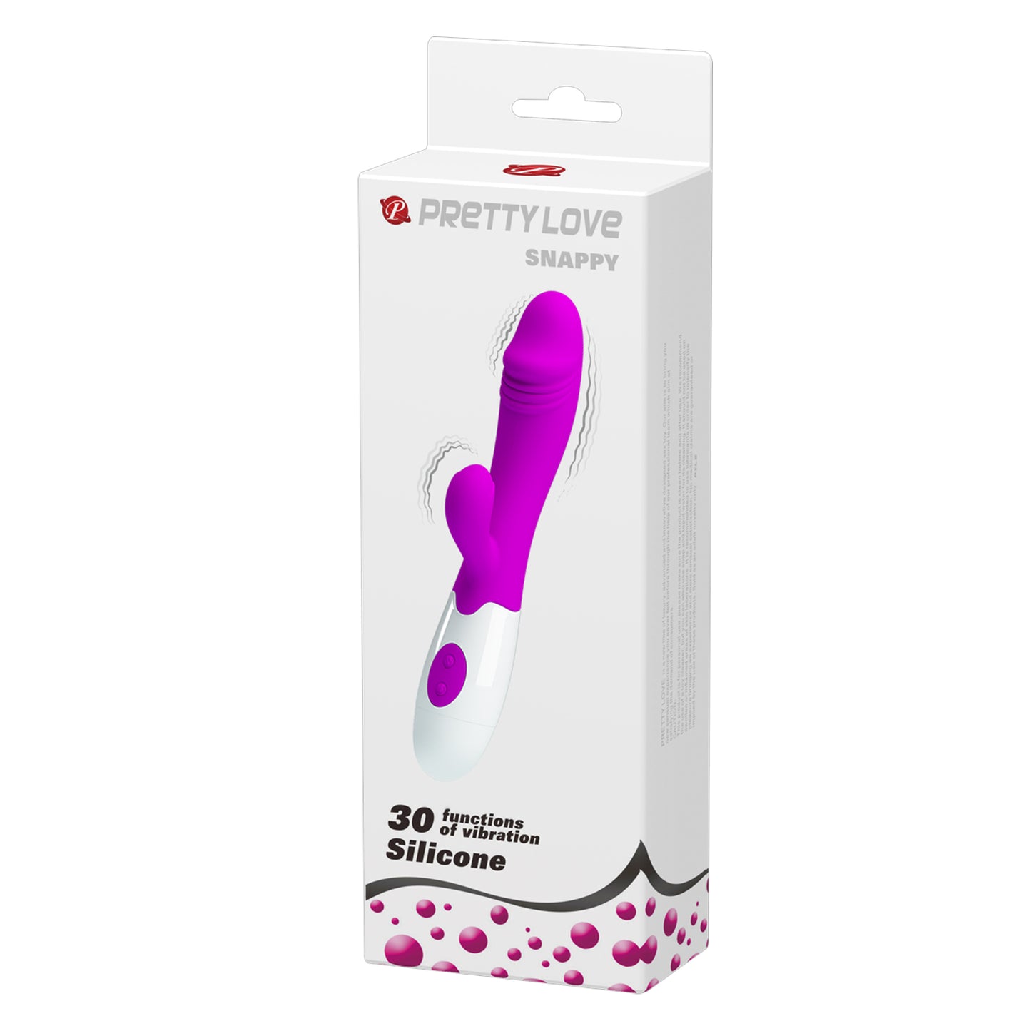 Pretty Love Snappy Rabbit Vibrator Purple