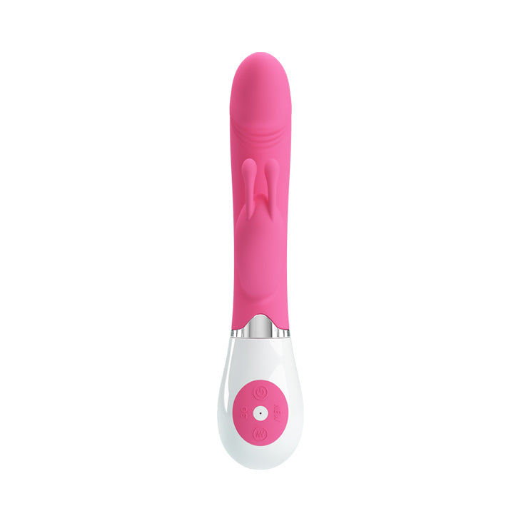 Pretty Love Gene Rabbit Vibrator Pink