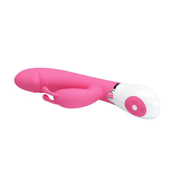 Pretty Love Gene Rabbit Vibrator Pink