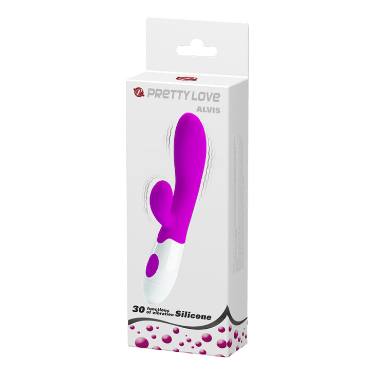 Pretty Love Alvis Rabbit Vibrator Purple