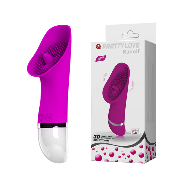 Pretty Love Rudolf Flexible Textured Teasers Clitoral Vibrator