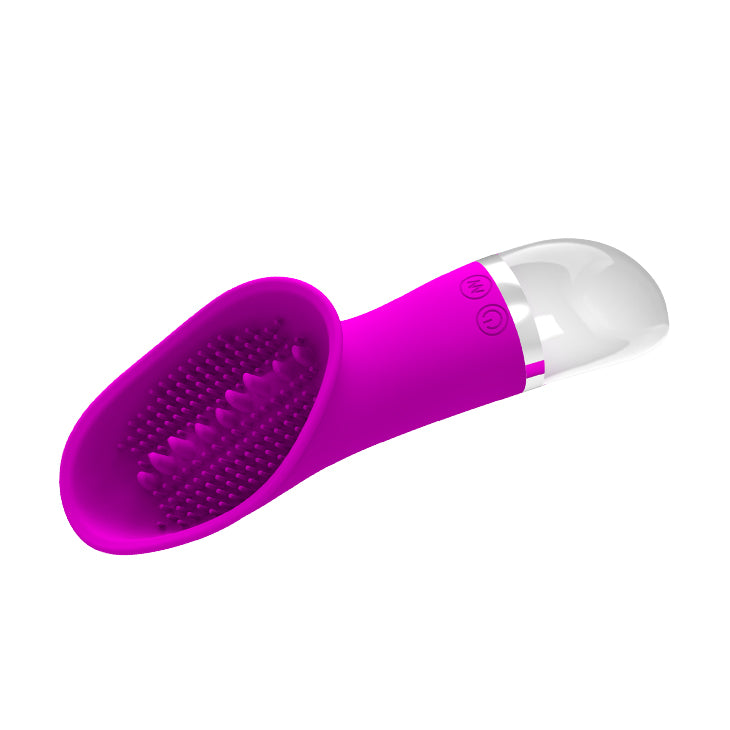 Pretty Love Claude Clit Tongue Vibrator Purple