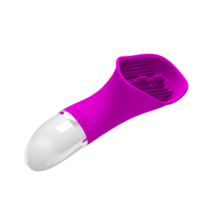 Pretty Love Claude Clit Tongue Vibrator Purple