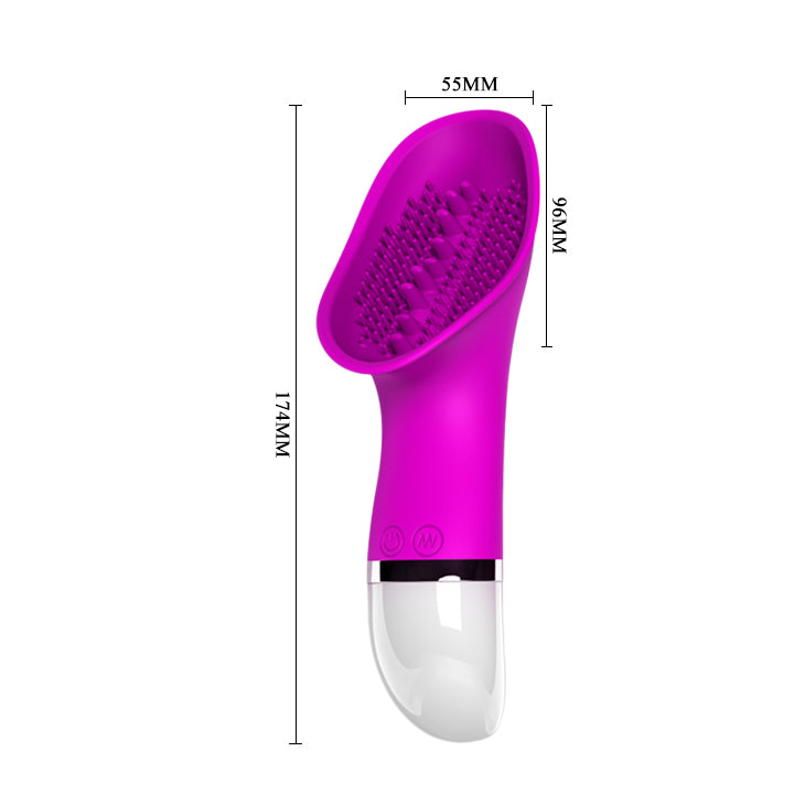 Pretty Love Claude Clit Tongue Vibrator Purple