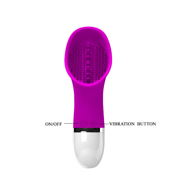 Pretty Love Claude Clit Tongue Vibrator Purple