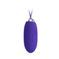 Pretty Love Jenny Youth Smooth Egg Vibrator with Remote Control Purple