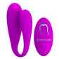 Pretty Love USB Rechargeable Aldrich Clitoral Vibrator w Remote Control Purple