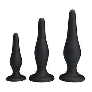 Pretty Love Beginner's Mini Anal Kit Black