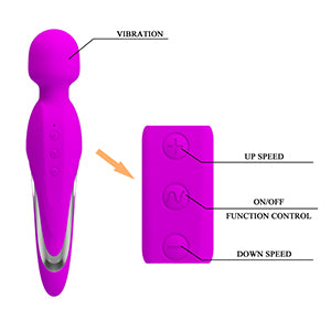 Pretty Love Mortimer Body Wand Massager Vibrator