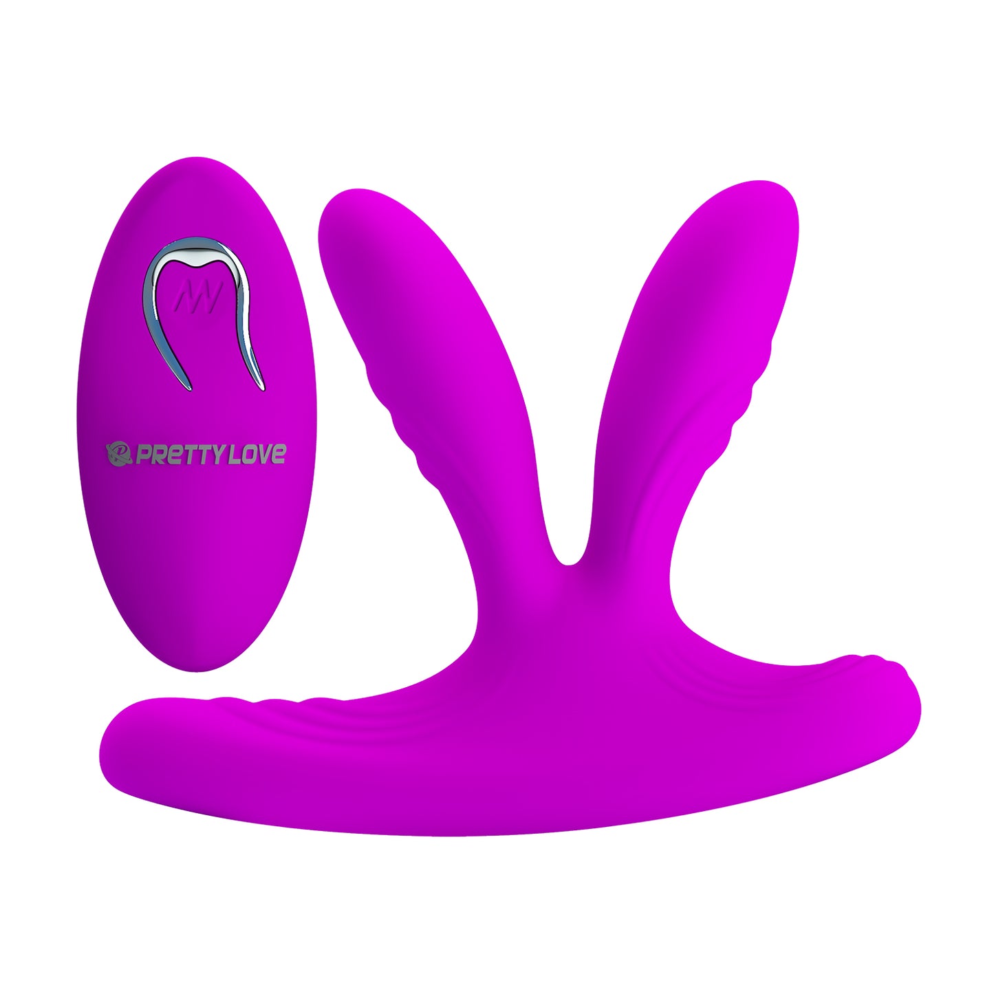 Pretty Love Magic Finger Dual Stimulation G-Spot and Anus Vibrator with Remote Control